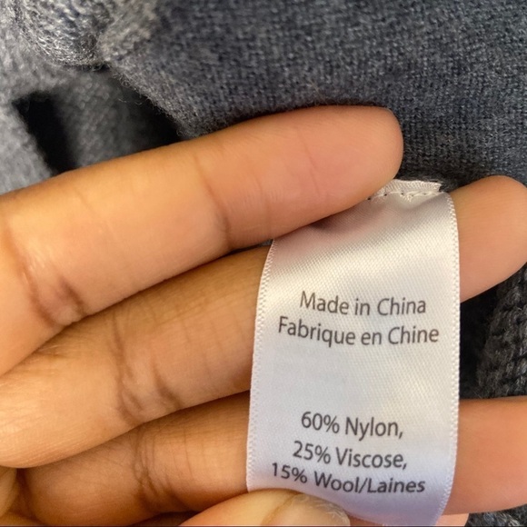 Left on Houston Gray Knit Vest Womens XS - Picture 3 of 5